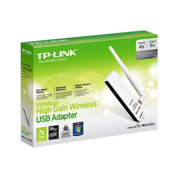 Thu Wireless TP-LINK USB 722 Có Anten