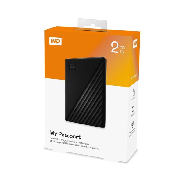 BOX 2TB WD 2.5" MY PASSPORT (Online 2Y)