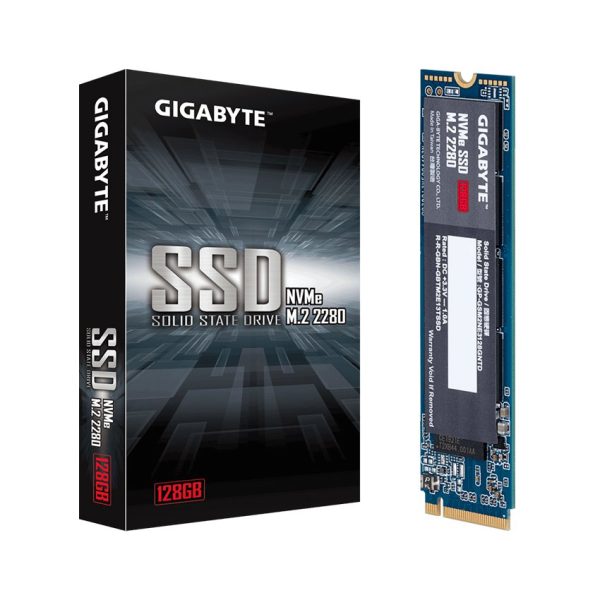 SSD Gigabyte 128G M2 2280 NVMe PCIe Gen 3 x4 (GP-GSM2NE3128GNTD)