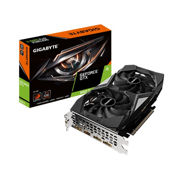 VGA Gigabyte GTX 1660Ti 6G GDDR6 OC (GV-N166TOC-6GD)